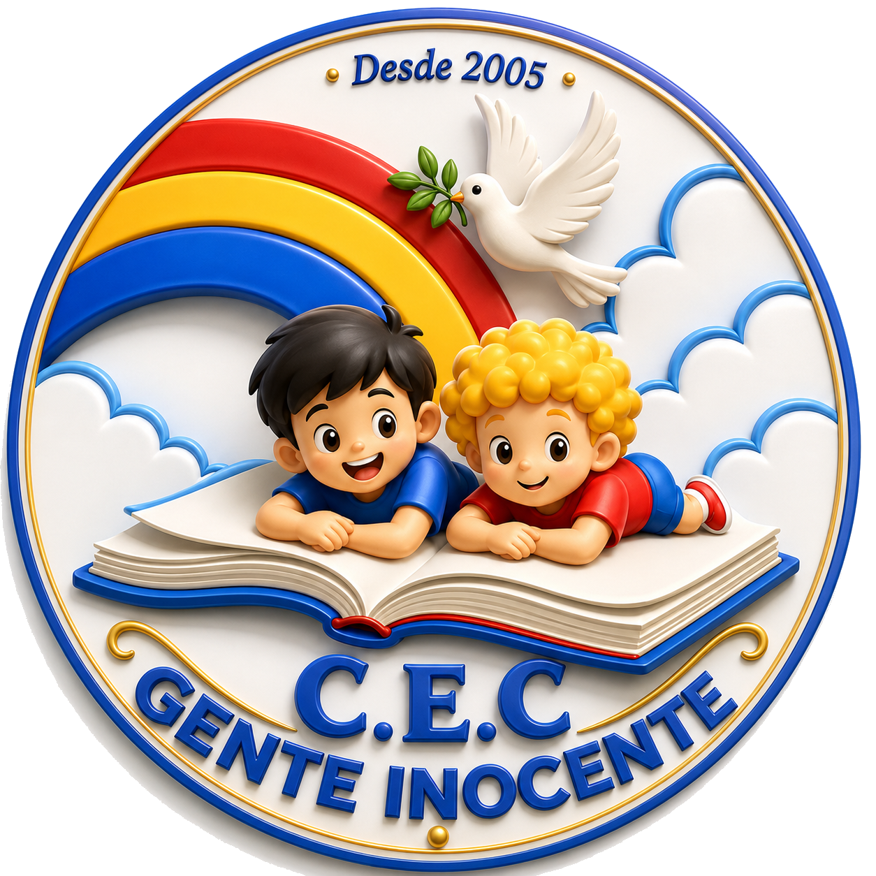Logo oficial da Creche Gente Inocente
